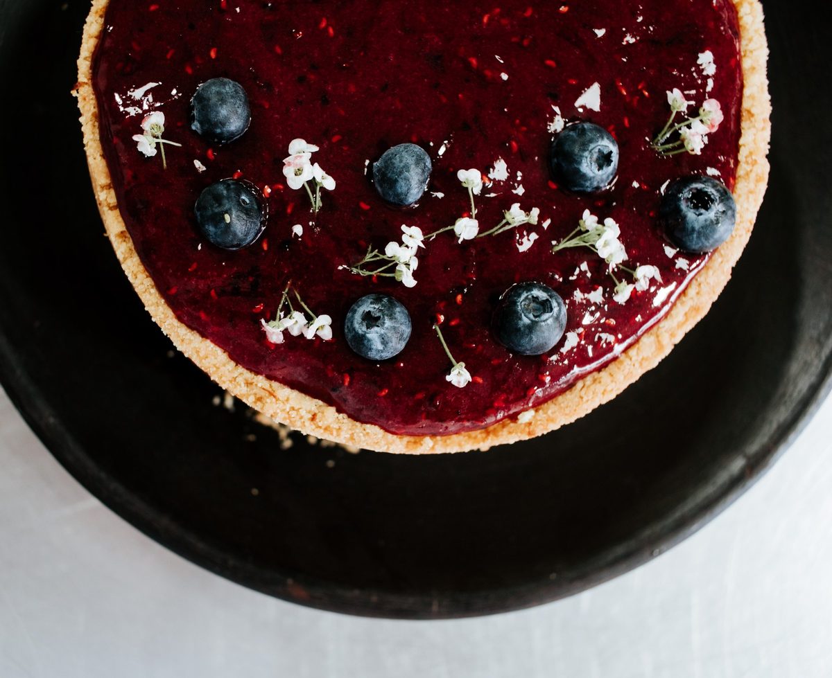 Tarta de arándanos